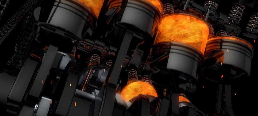 combustion cilindros