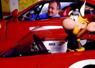 Uderzo, Astérix y Ferrari